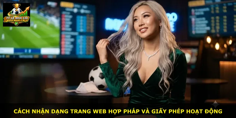 Cách nhận dạng trang web hợp pháp và giấy phép hoạt động